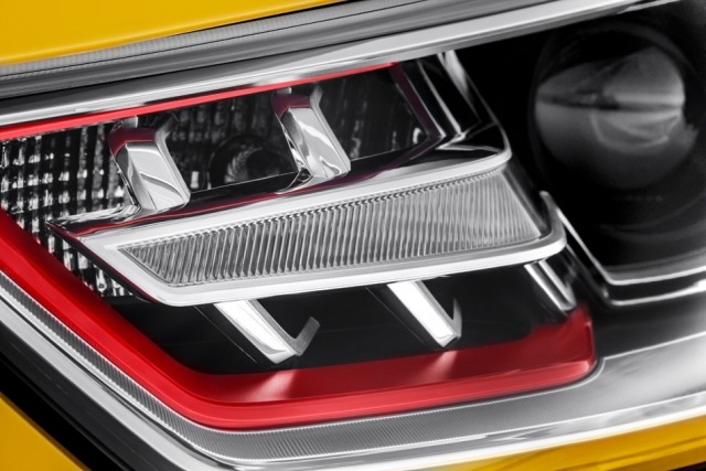 Luz intermitente do Audi S1 ​​na parte traseira esquerda