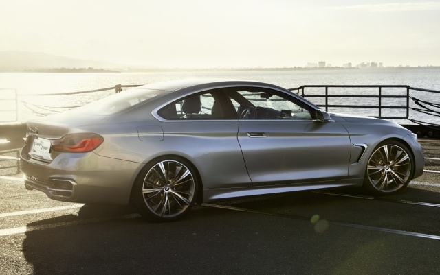 novo bmw série 4 gran coupe cinza metálico