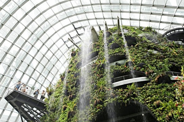 Bay-South-Garden-Singapore-artificial-Cachoeiras