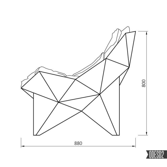 q1 design lounge chair odesd2 sketch gestalt