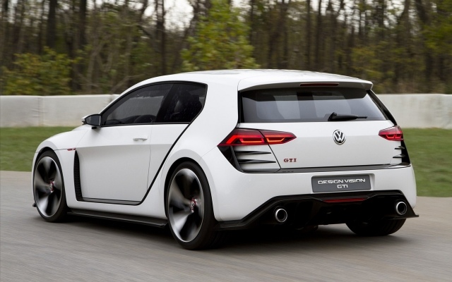 VW Golf Vision GTI 2013 traseiro