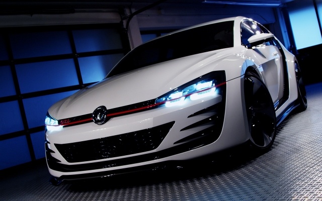 VW Golf Design Vision 2013 na frente