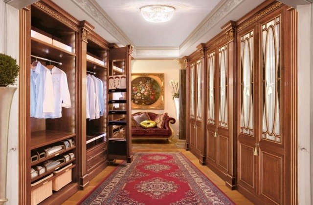 Roupeiro embutido - design luxuoso de madeira FAOMA Royal luxury-Franco-Scalco