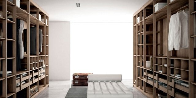 Móveis de madeira - closet - design de móveis de corredor Italiano