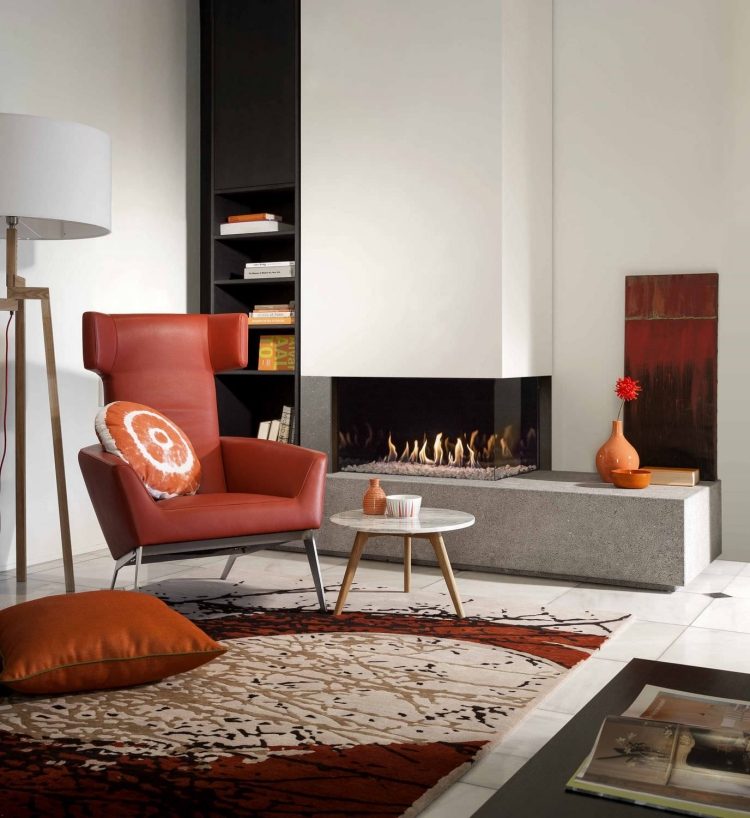 design-fogão-bricked-pictures-modern-gas-red-orange-accents-poltrona-carpete-almofadas