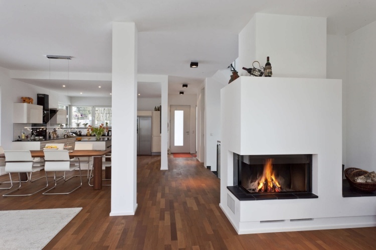design-fogão-bricked-pictures-modern-white-plain-parquet-floor-niches-open-kitchen