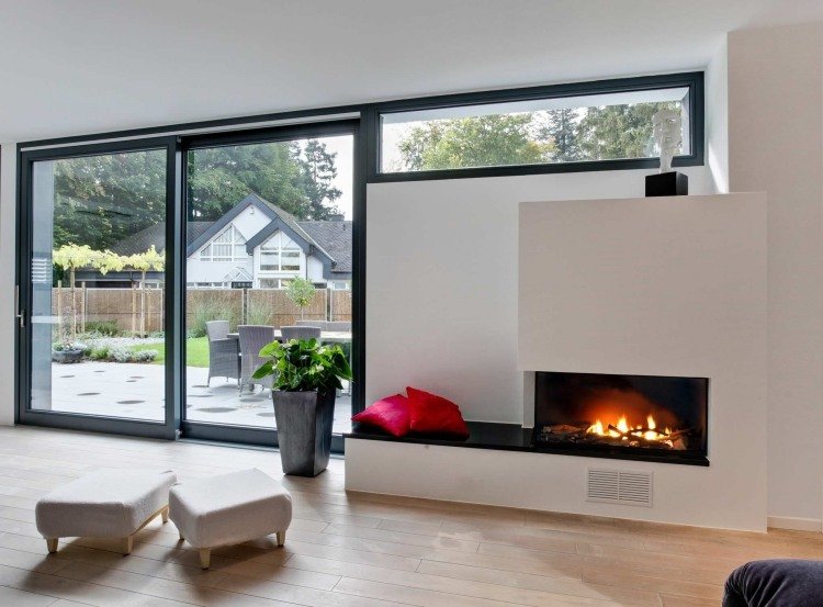 design-fogão-tijolo-fotos-moderno-pátio-portas-banquinho-assento-almofadas