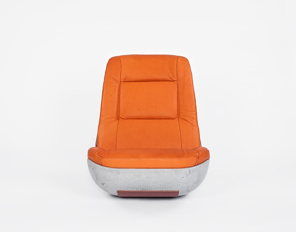 design cadeira de balanço concreto paulsberg conforto diversão combinação