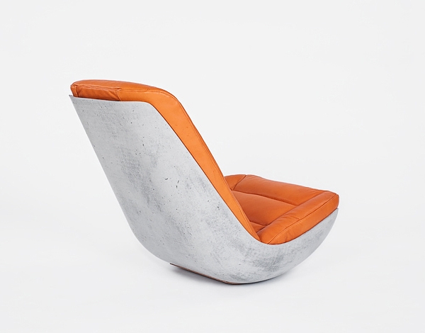 cadeira de balanço concreto estúdio de design paulsberg alemanha