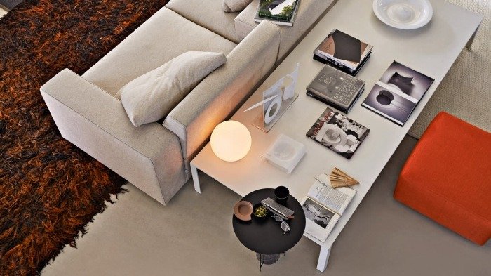 sala de estar-designer-mesinhas-de-centro-branco-plástico-MENOS-Jean-Nouvel