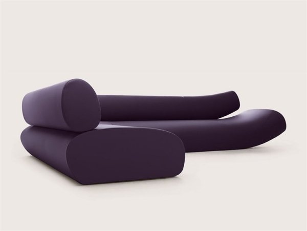 Móveis de design com sofás modernos