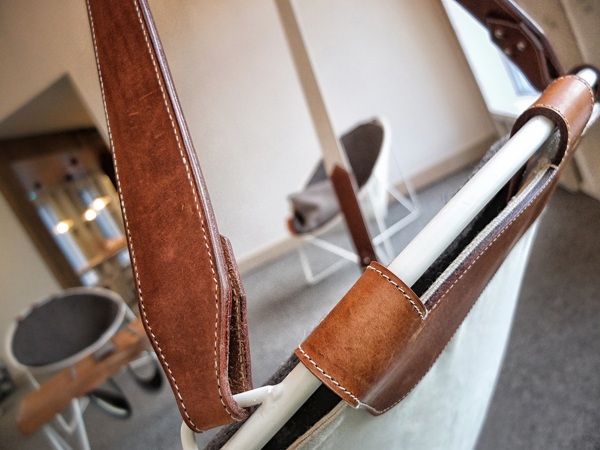 Cadeiras de tecido com estrutura de metal cadeiras suspensas de design