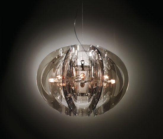 designer italiano de iluminação por slamp atlante