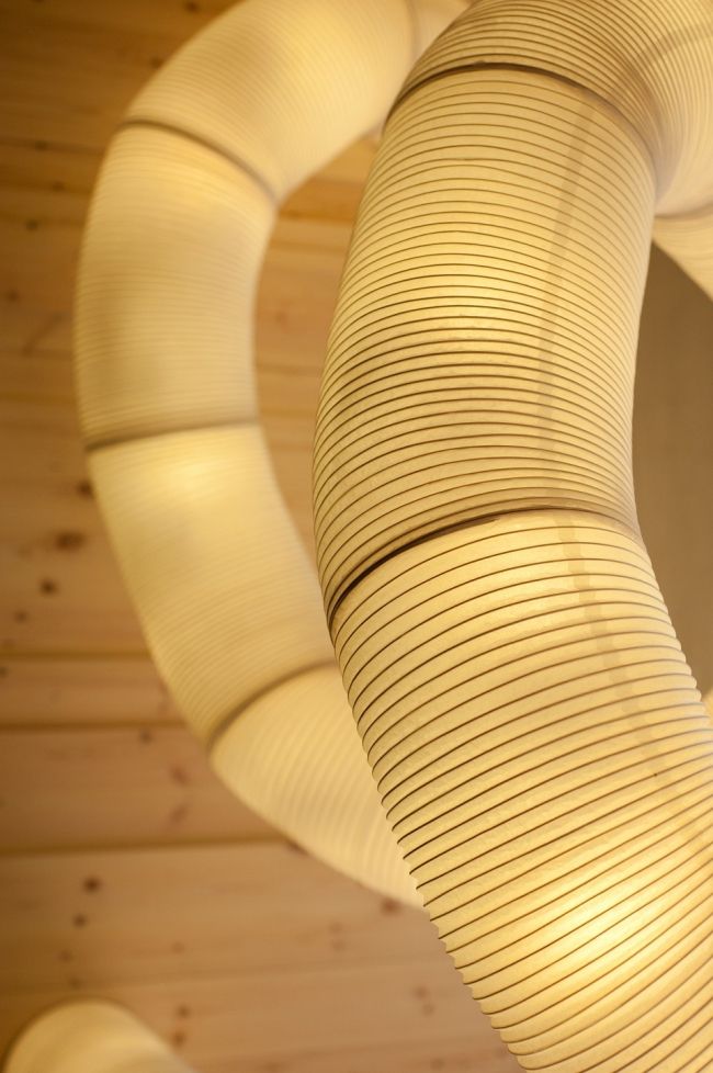 luminárias de design anthony dickens moldura de bambu de papel
