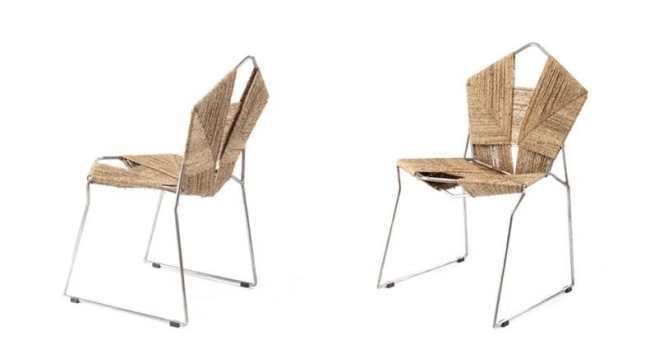 Cadeiras de design Rami Tareef do projeto COD
