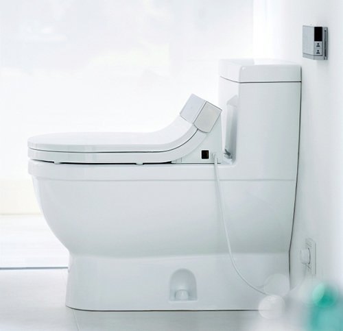 design de vaso sanitário inovador SensoWash Starck3 Duravit