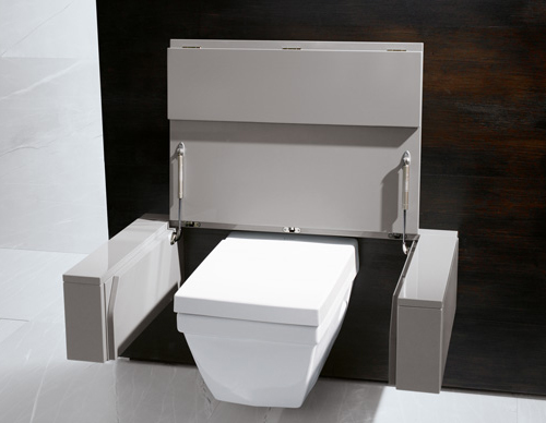toalete de design com tampa Burgbad