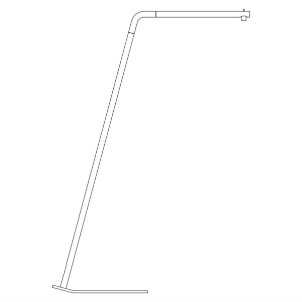 Candeeiro de pé Colibri com design LED
