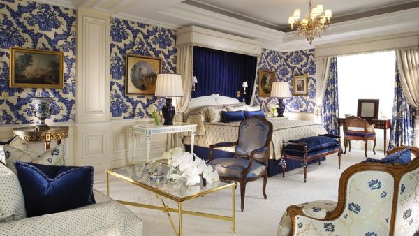 quarto quatro temporadas georgeV hotéis de luxo mais caros de paris