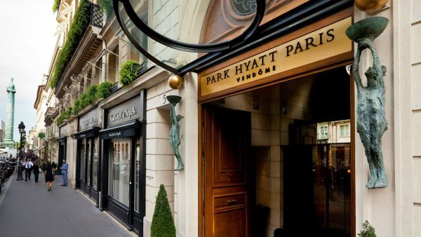 entrada park hyatt hotéis mais caros mais bonitos de paris