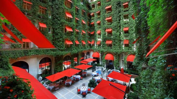 courtyard plaza athénée hotéis mais caros mais bonitos de paris