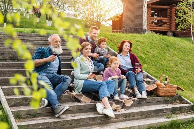 Diferença entre casas de várias gerações e casas de várias gerações