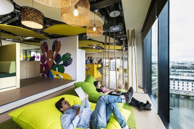 belo break beanbag verde amarelo