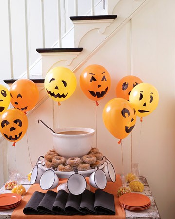 ideias de decoração de festa de halloween
