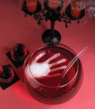 decoração de festa de bebidas de halloween