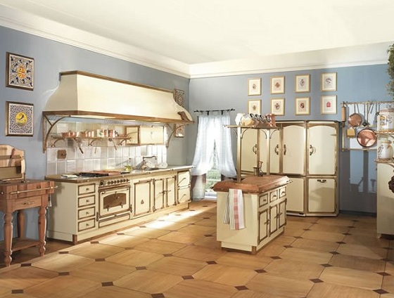 cozinha luxuosa - visual clássico
