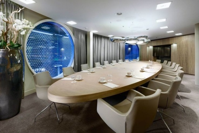 Robert-Kolenik-Design-interior-conference room-boardroom-leather-poltrona-oval-table