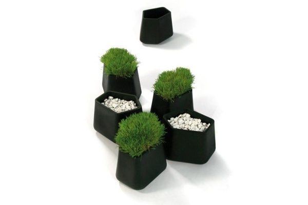 Planter ideas terraço design moderno com pedras