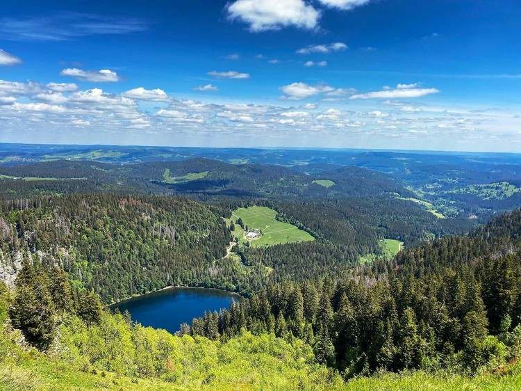 Feldberg na Floresta Negra as montanhas mais altas da Alemanha