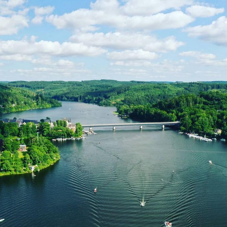 Bleilochtalsperre Thuringia os mais belos lagos da Alemanha