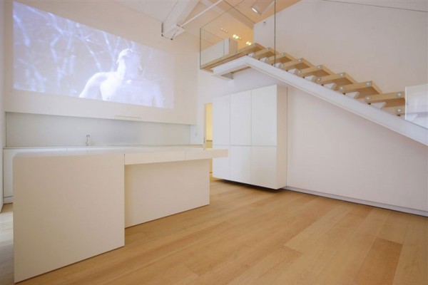 projetor de cozinha apartamento duplex