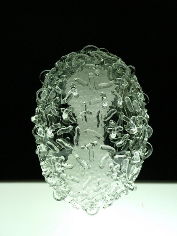 Design de ideias de vidro de arte moderna