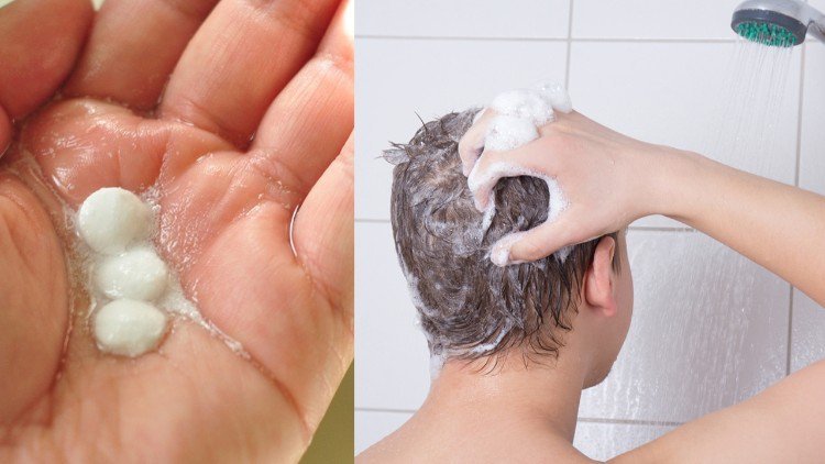 Remédios caseiros shampoo anti-caspa aspirina