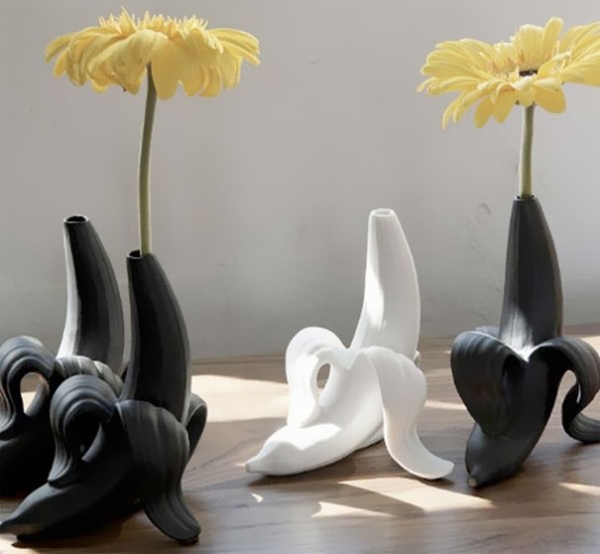 divertido vaso em forma de banana - Jonathan Adler