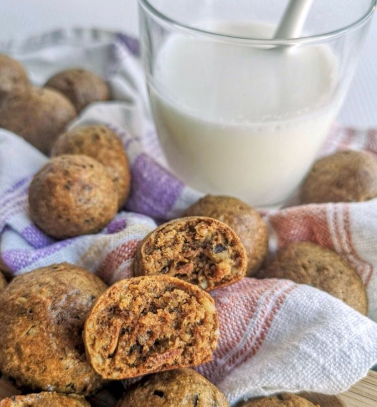 Receita com farinha de noz para biscoitos low carb