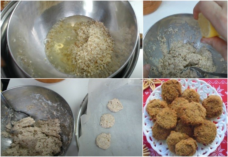 Receitas com farinha de nozes, biscoitos com baixo teor de carboidratos sem glúten