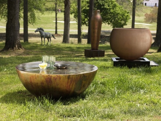 designs de móveis de jardim para mesa de centro da coleção philipps