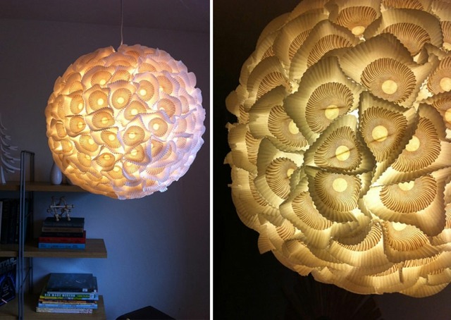 Muffin-shapes-round-pendant-light criativamente