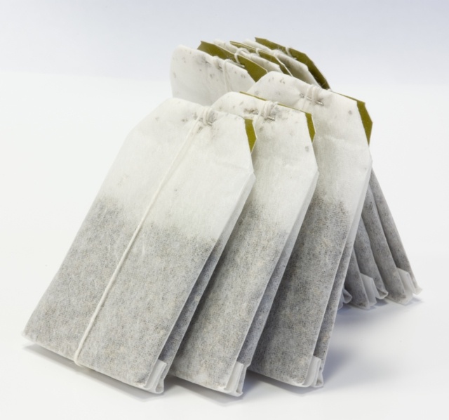 saquinhos de chá fertilizante diy frasco de pedreiro jardim doméstico