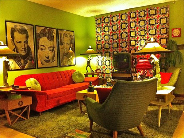 tendências popart em design de interiores para salas de estar para 2013