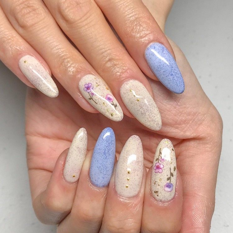 Eggshell Nails tendência de unhas cores pastel Tendências de design de unhas primavera