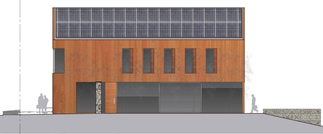 arquitetura de casa com eficiência energética casula pedra hemmes wirtz süden-plan