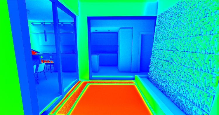 casa feita de material reciclado eco360 construção de eficiência sustentável casa mais casa de energia mais casa de energia distribuição de calor área interna