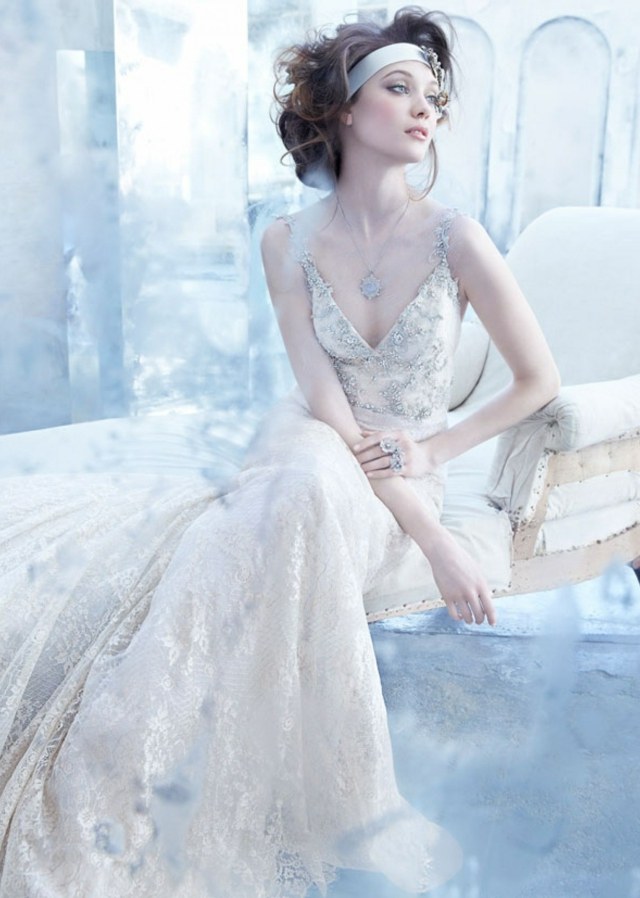 vestido de noiva jlm alta costura enfeitado com contas