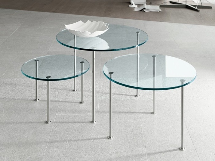 mesa de centro redonda-conjunto-de-três-pés-de-vidro-de-metal-TWIG-T-D-Tonelli-Design