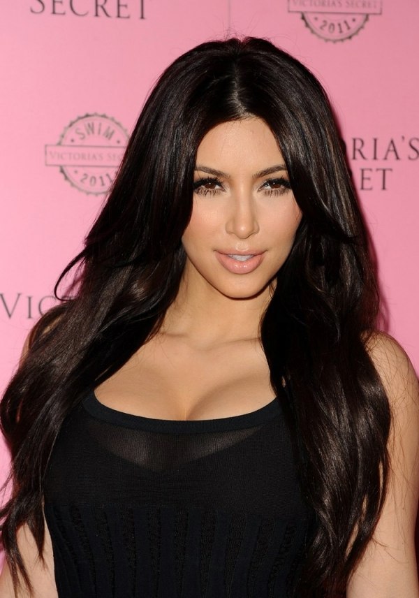 estilo de cabelo kim kardashian imagem de penteado